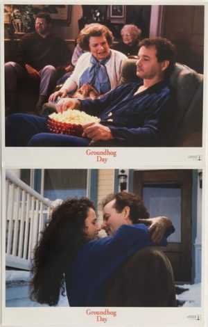 groundhog day lobby card set (1)