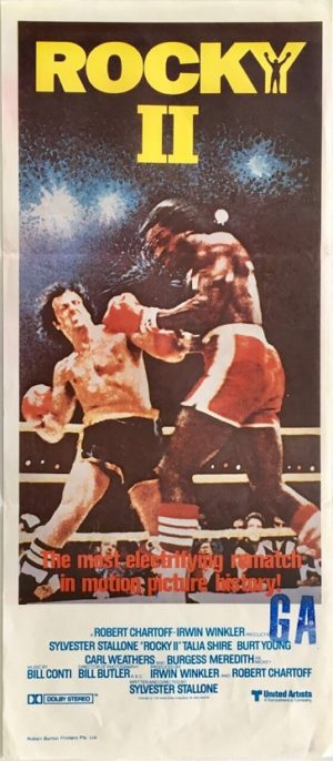 rocky 2 autralian daybill poster 1