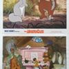 the aristocats lobby card set 11 x 14 inches walt disney production 1