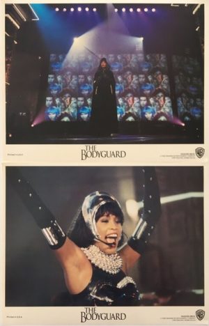 the bodyguard lobby card set 11 x 14 inches staring whitney huston and kevin costner 3