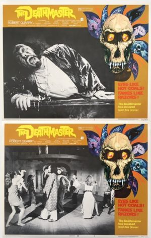 the deathmaster lobby card set 11 x 14 inches 1