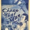 chase that man daybill poster japanese production