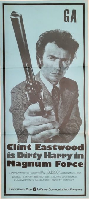 clint easwood dirty harry magnum force new zealand daybill poster 1