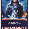 highlander 2 australian daybill poster
