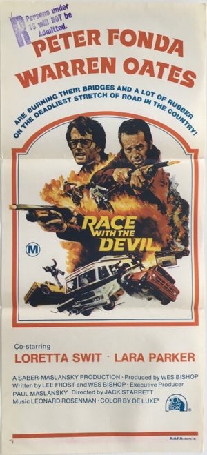 race with the devil australian daybill poster 2