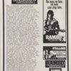 rambo first blood part 2 australian press sheet