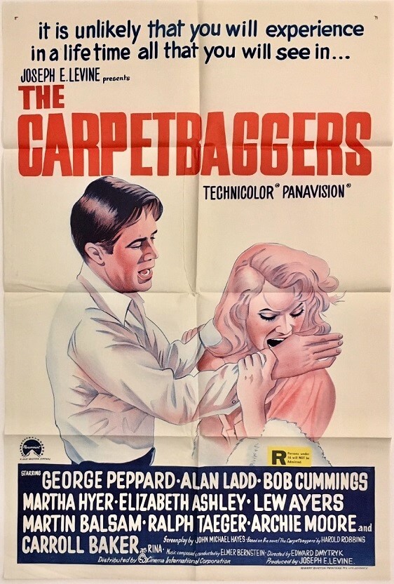 the carpet baggers australian daybill poster