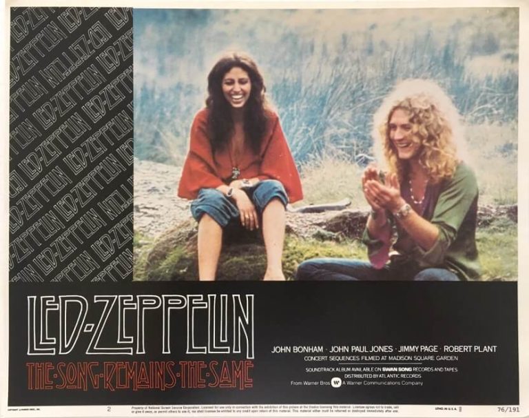 Led Zeppelin – The Song Remains The Same : The Film Poster Gallery