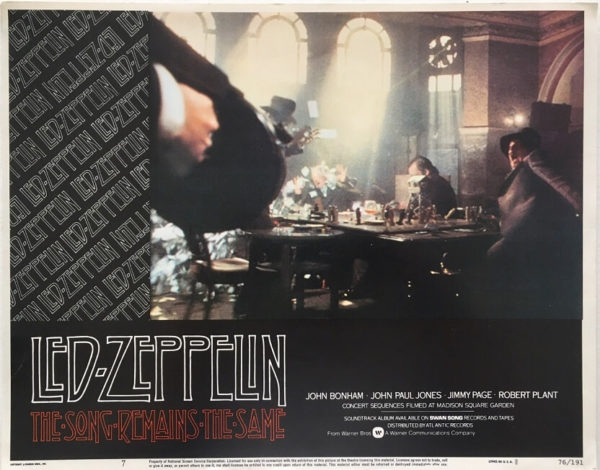 the song remains the same led zeppelin lobby card 7