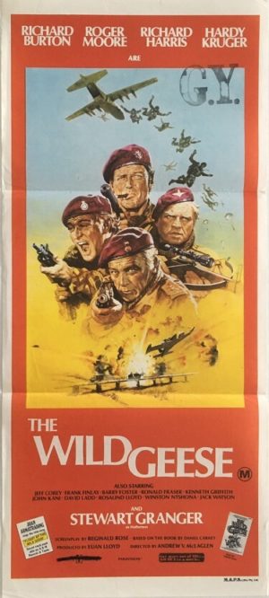 the wild geese australian daybill poster