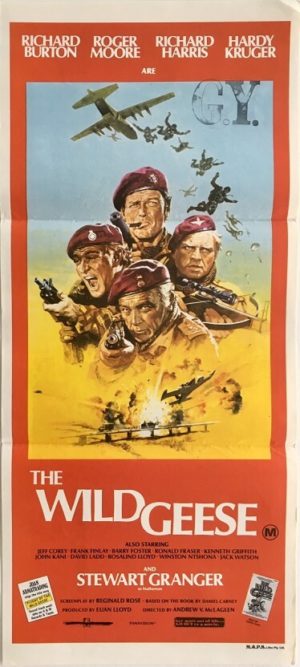 the wild geese australian daybill poster