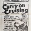 carry on cruising 1962 New Zealand daybill poster