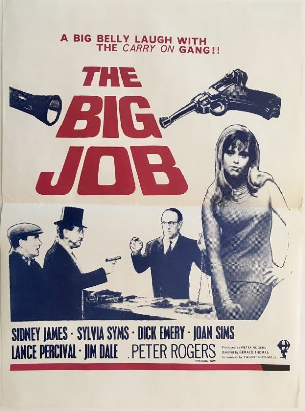 carry on crooks or the big job 1965 New Zealand daybill poster (9)