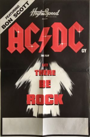 AC/DC let there be rock movie poster