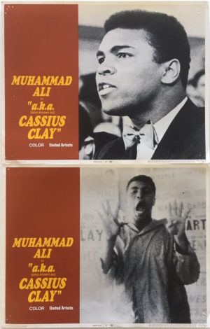 aka cassius clay muhammad ali lobby cards 3