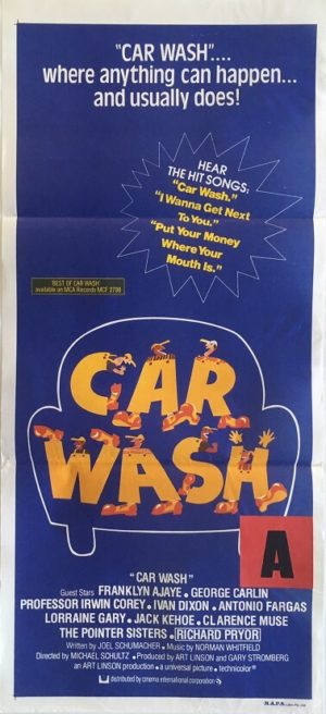 car wash australian daybill poster