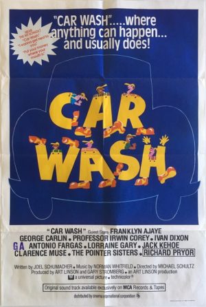 car wash uk one sheet movie poster 1976