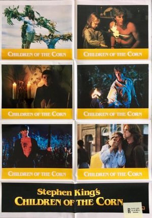 children of the corn australian lobby card one sheet movie poster incredibly rare steven king poster (1)