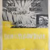 dam on the yellow river new zealand daybill poster featuring anita ekberg 1960