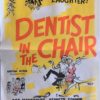 dentist in the chair new zealand daybill poster 1960