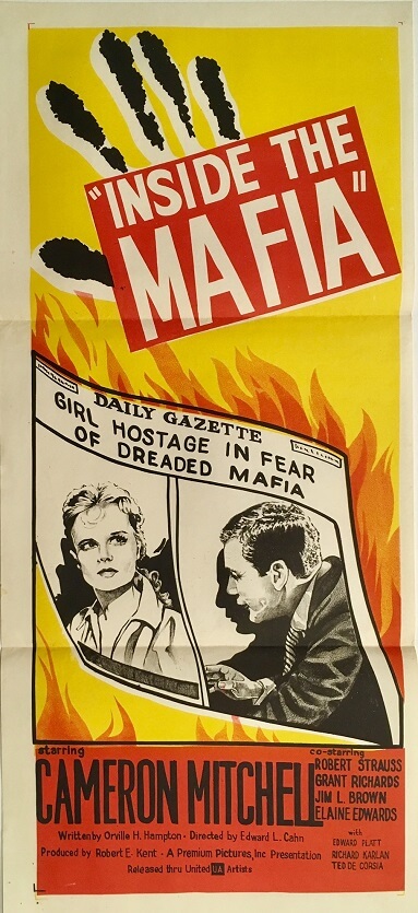 inside the mafia daybill poster