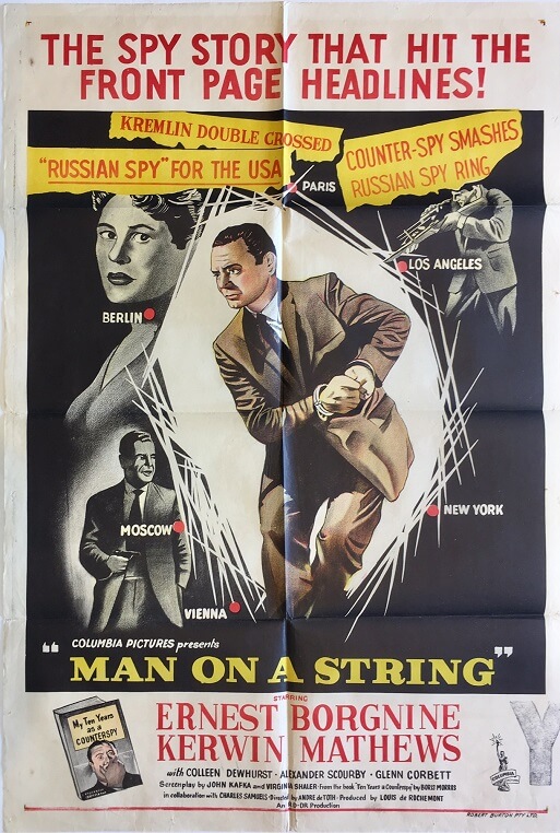 man on a string australian one sheet poster