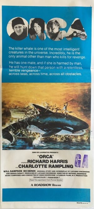 orca australian daybill poster