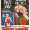 signpost to murder australian one sheet movie poster joanne woodward and stuart whitman