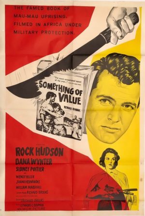 something of value australian one sheet movie poster