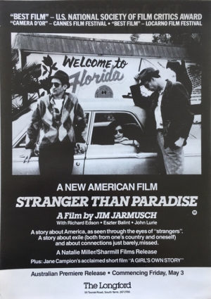 stranger than paradise australian flyer