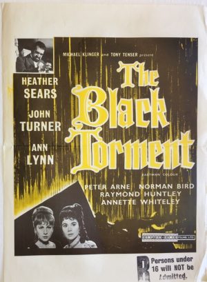 the black torment new zealand daybill poster