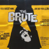 the brute uk quad movie poster 1977