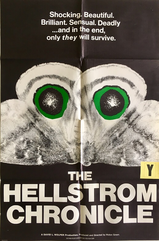 the hellstrom chronicle us one sheet poster