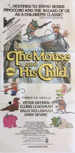 the mouse and the child daybill movie poster 1977