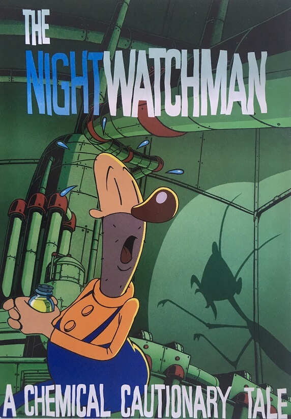 the nightwatchman new zealand promotional card front