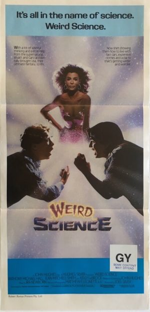 weird science australian daybill poster