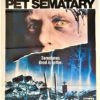 pet sematary australian one sheet poster stephen king