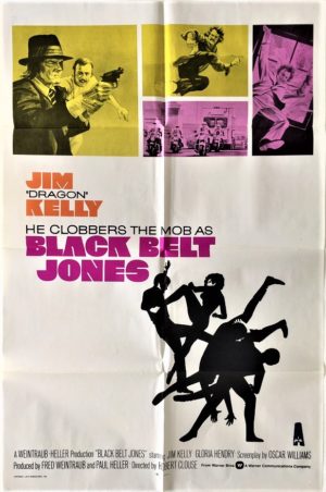 black belt jones us one sheet movie poster featuring jim kelly