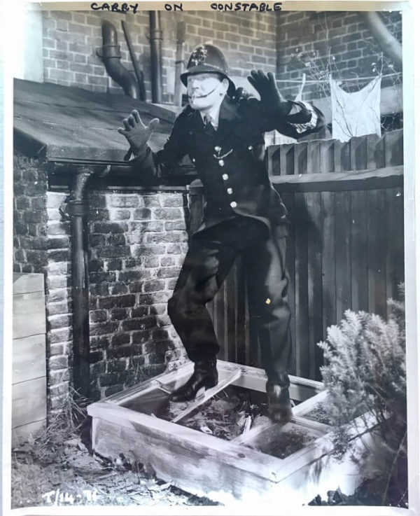 carry on constable large publicity still 1960 with Leslie Phillips