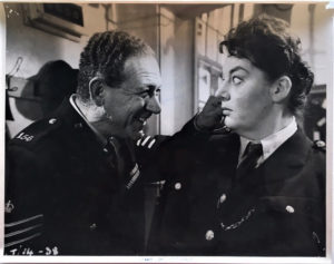 carry on constable UK large publicity still 1960 with Sid James and Hattie Jacques