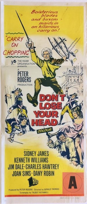 don't loose your head or carry on chopping australian daybill poster (1)