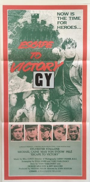 escape to victory australian daybill poster 1981