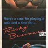 risky business australian daybill poster with Tom Cruise 1