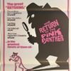 the return of the pink panther australian daybill poster