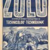zulu australian daybill poster rerelease 1971