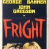 fright australian daybill movie poster with honor blackman (1)