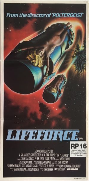 lifeforce australian daybill poster 1985