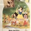 snow white and the seven dwarfs australian daybill poster 1970's re-release