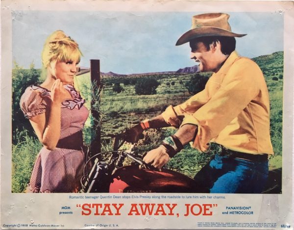 stay away joe elvis presley lobby card 1968 (2)