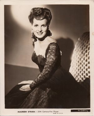 maureen o'hara original 1940's publicity portrait